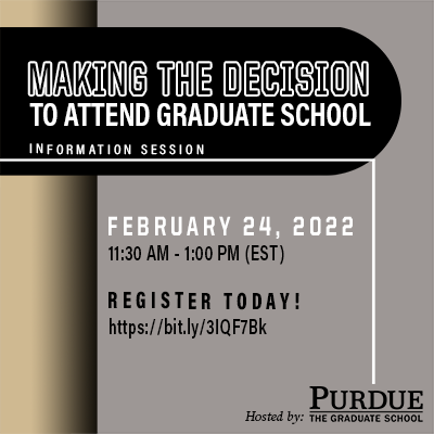 Purdue Office of VP for Grad Students & Postdocs tweet media