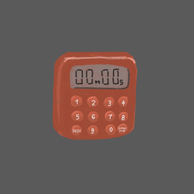 キッチンタイマーのtwitterイラスト検索結果