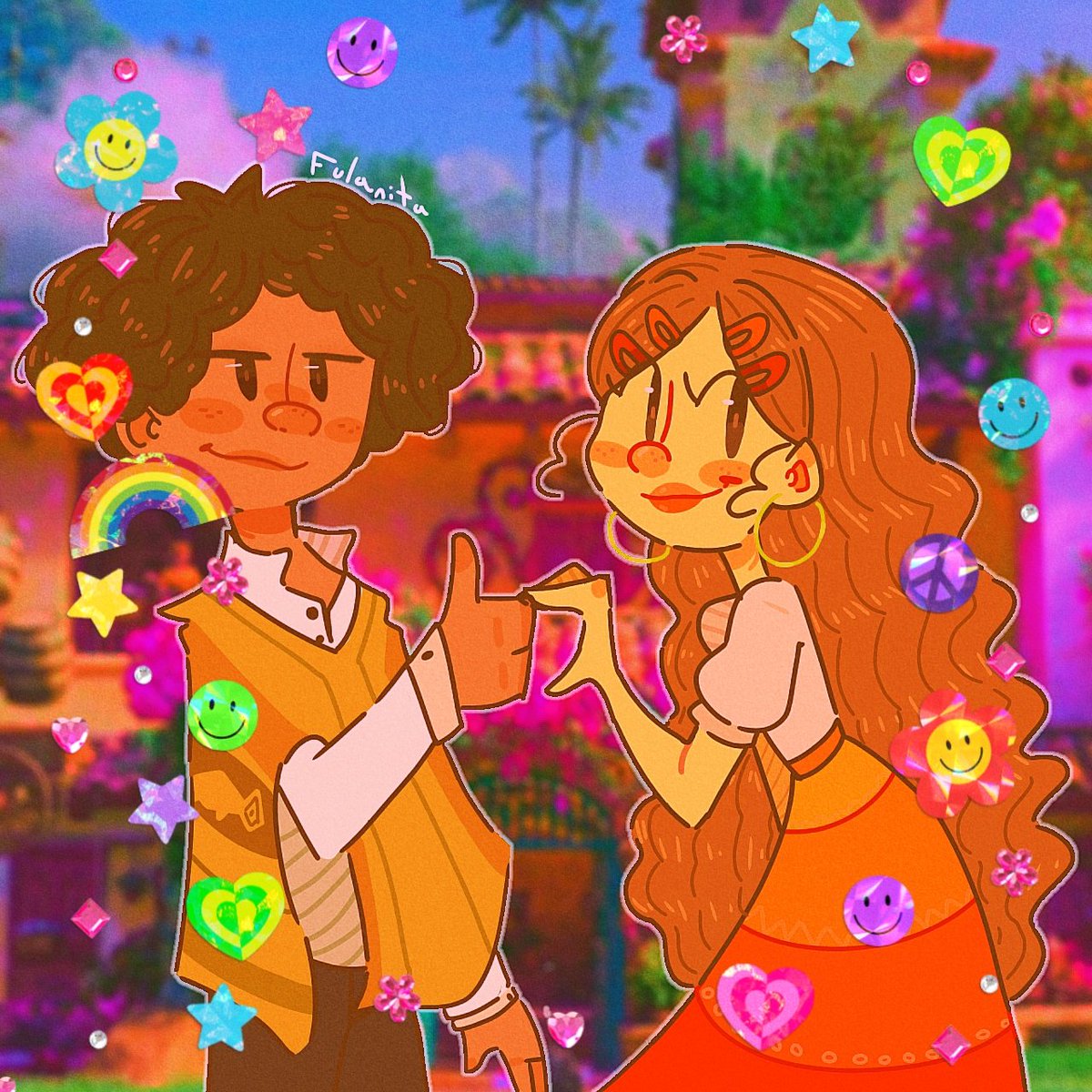 NoPuth's tweet photo. Feliz san Valentín amigos! 🍒✨
#SanValentin #Encanto #camilomadrigal #fanart #ocencanto #dibujodigital  #dibujo #digitaldrawing #DiaDeLosEnamorados https://t.co/ulIEVkrR3k