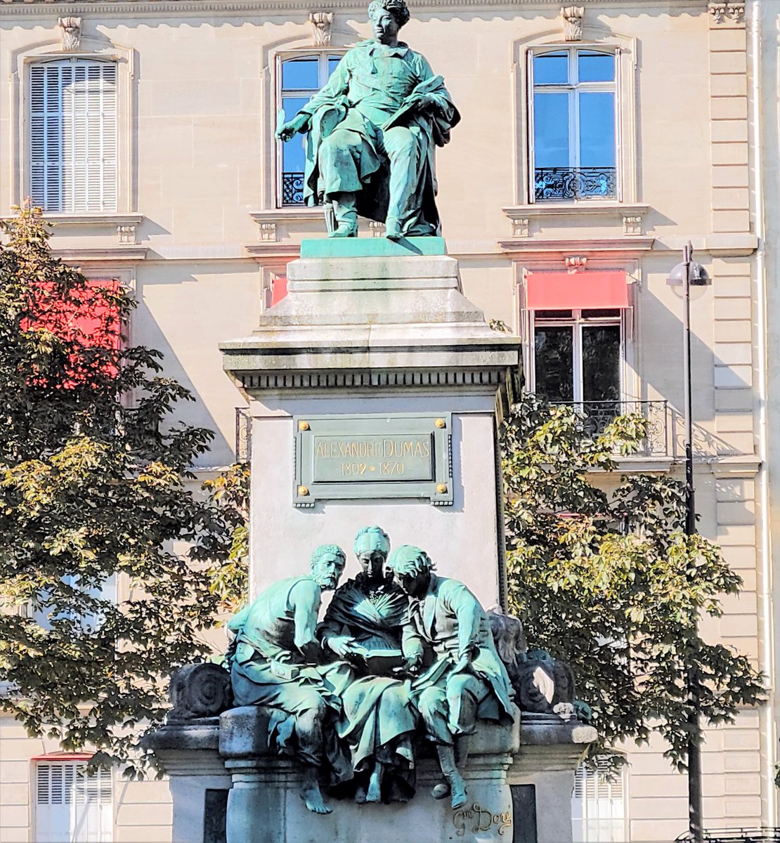 Tribute to the Legend - Alexander Dumas in Paris #TheParisEffect #Paris #AlexanderDumas #writer #TheThreeMusketeers #books #travel