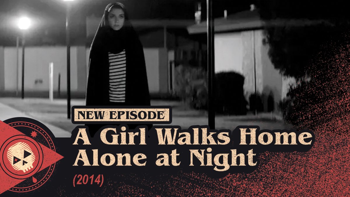 Str8_Chilling's tweet photo. Episode #358 - A Girl Walks Home Alone at Night, is now available everywhere you get your plastic vampire teeth.
#agirlwalkshomealoneatnight #spectrevision #analilyamirpour #vampiremovie #iranianhorrormovie #horrormoviereviews #moviereview #spaghettiwestern #horrorwestern https://t.co/u8Xn1i47Ec