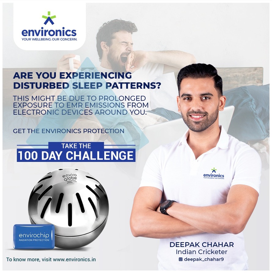 EnvironicsWorld's tweet photo. The electromagnetic waves from our gadgets clash with the natural frequency of the human body and disrupt our sleep cycle. Take the #100DayChallenge and get back your good night's sleep with #Environics by blocking the ill effects of #ElectroSmog.
#Envirochip #Envirglobe https://t.co/9jt01zPh78