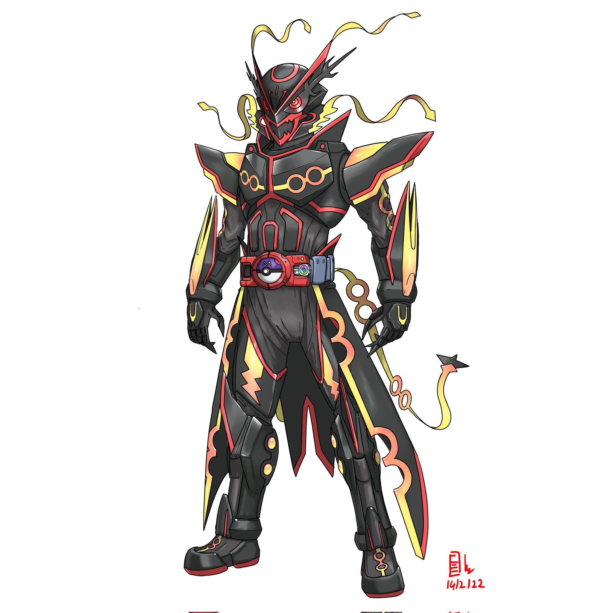 Pravin Rao Santheran on X: Legendary Kamen Rider Mega Rayquaza