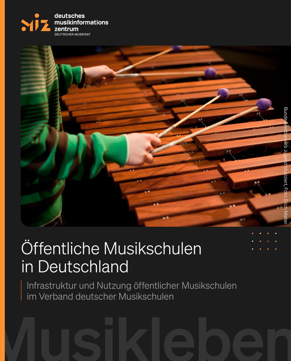 Wo besuchen besonders viele Menschen eine öffentl. #Musikschule? Welche Rolle spielt die Entfernung zum Unterrichtsort? Diese und weitere Fragen beantwortet unsere neue Studie „Wege zur Musik“, die wir morgen mit dem VdM in einer PK vorstellen. @Musikschulen #MusiklebenInZahlen