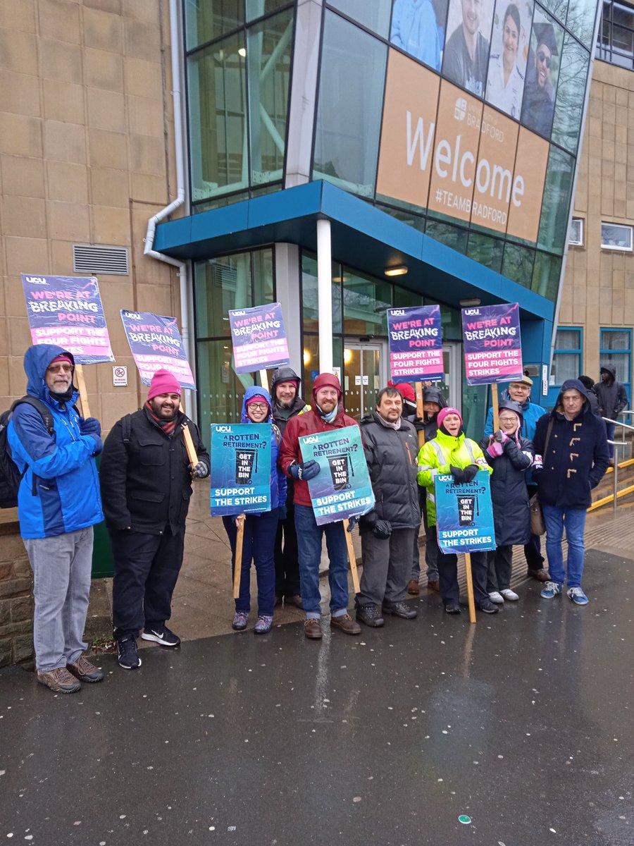 Bradford Uni UCU tweet media