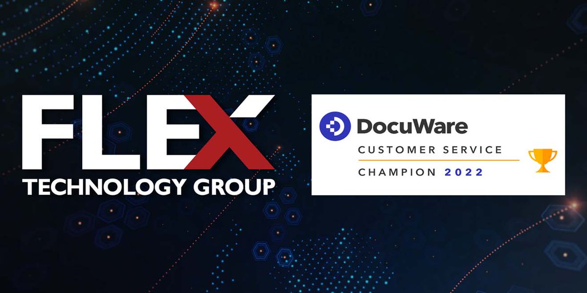 RecyclerMedia's tweet image. New post: FTG recognised by DocuWare - therecycler.com/posts/ftg-reco… #FlexTechnologyGroup #DocuWare #Recognition #Awards