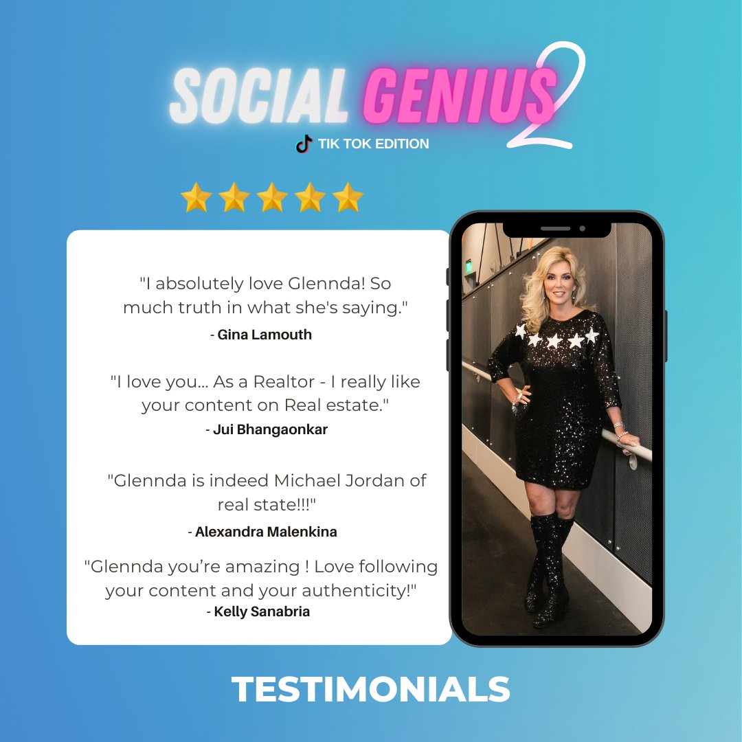 DrunkonSocial1's tweet image. 📢We appreciate everyone who shared their #commendations about one of our guests from #SocialGenius2 @glenndabaker! Watch on our YouTube channel. Like and subscribe! youtu.be/UxWRiPMG6VU 

#drunkonsocial @TristanAhumada1 @jeffpfitzer 
 #socialmedia #tiktokedition #testimonials