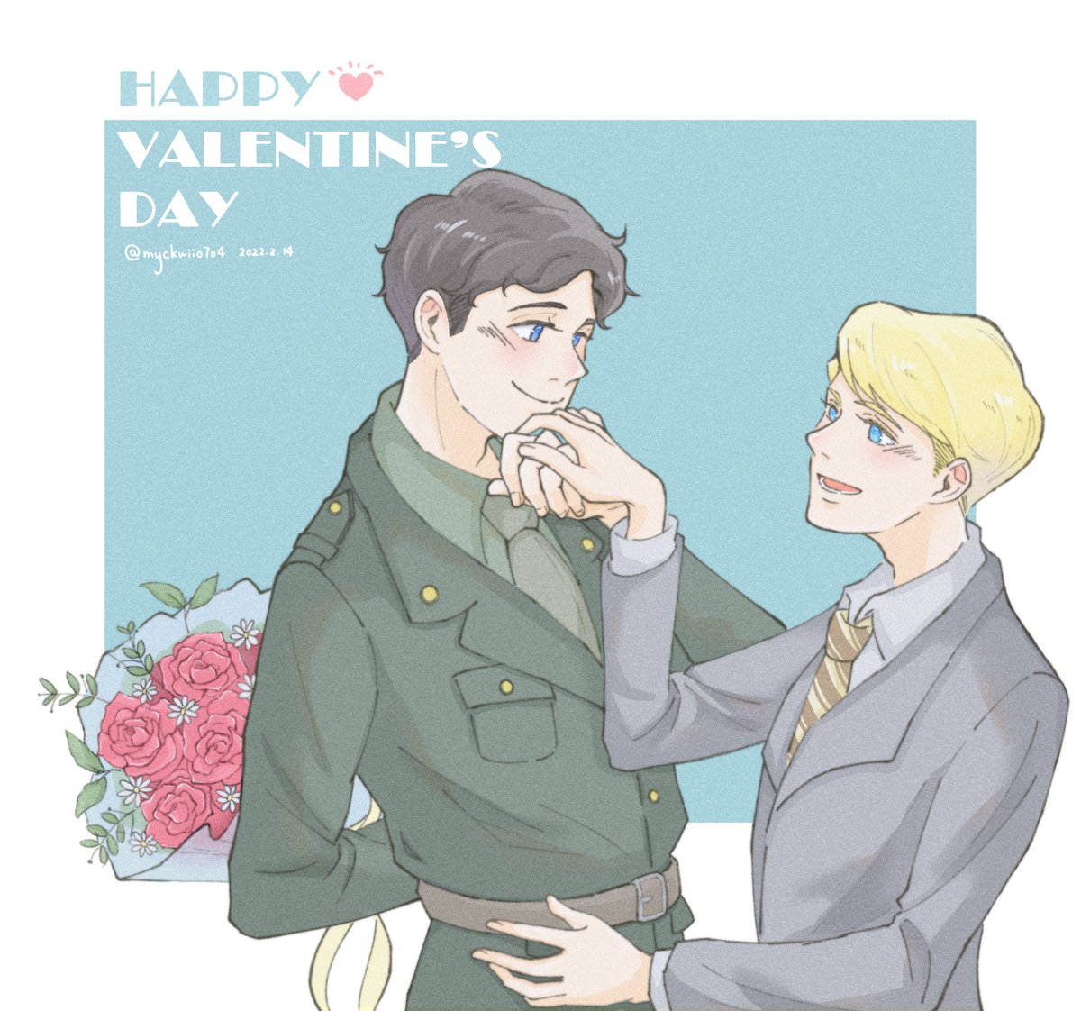 myckwii0704's tweet photo. Happy Valentine's Day💓😚！
#stucky https://t.co/J1DFPO75Ho