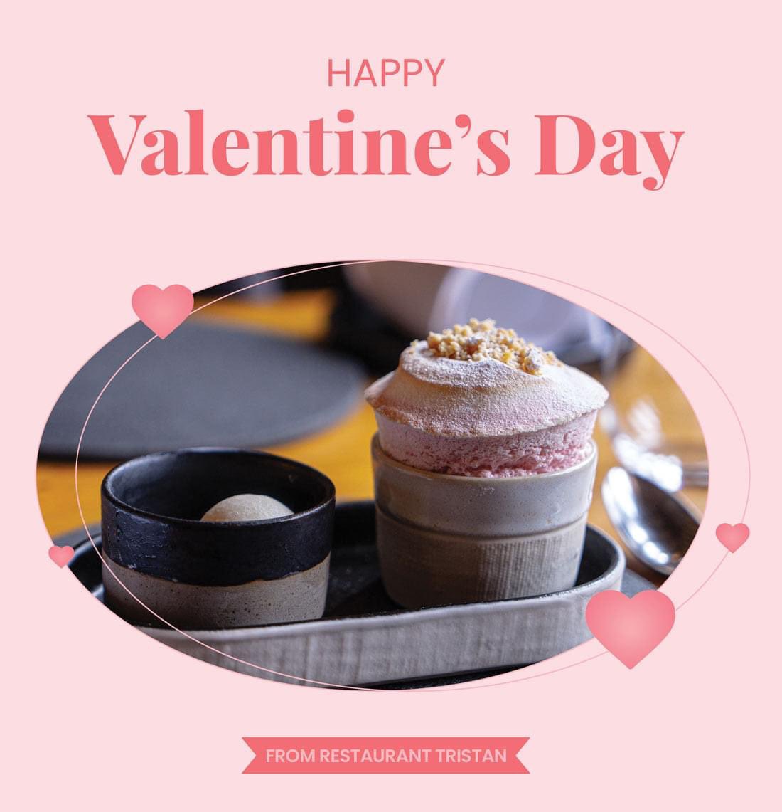 Happy Valentine's Day from all of the team. We hope you have a day filled with love! 

restauranttristan.co.uk