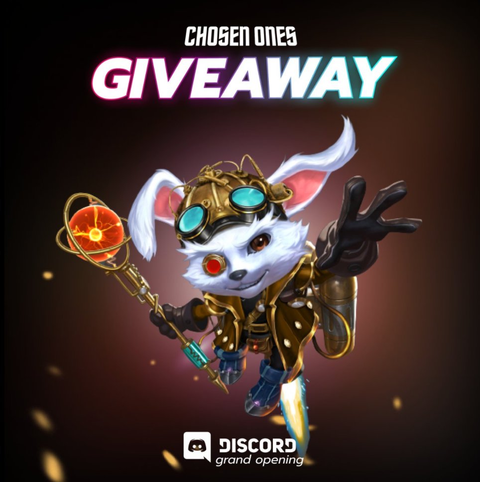 Dothaking's tweet photo. 🔸100$ in 72h giveaway🔸

🔹Follow @dothaking &amp; @chosenonesnft
🔹Like and RT this tweet 
🔹Join https://t.co/I2o82jdrGL

#chosenones #nftgiveaway #nft https://t.co/kD7IUMNhNx