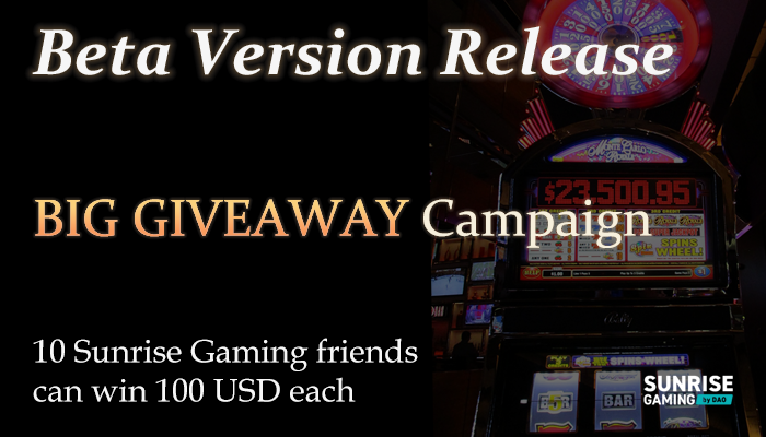 SunriseGaming_d's tweet photo. 🌟Beta Version Release - BIG GIVEAWAY Campaign🌟
In response to the support &amp; expectation, we are very glad to provide a great opportunity for everyone to join our #GIVEAWAY campaign EVERY WEEK UNTIL THE CASINO OPENS.🚀🚀🚀🚀🚀 
Here is the link
⬇️⬇️⬇️⬇️⬇️
https://t.co/TmnALuUuhW https://t.co/KSrysIISEL