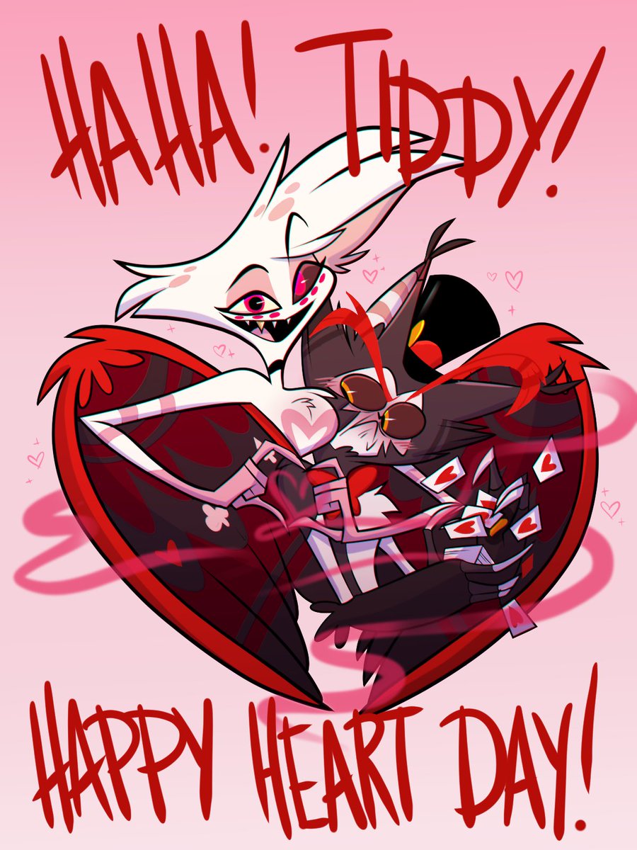 Happy Valentine’s Day! 

This was initially a Patreon V-Day coloring book thing (had a TON of fun in the stream) and I decided to also color it in myself. As you can see, I am a comedic genius that DEFINITELY didn’t just slap the first thing that popped into my head #huskerdust