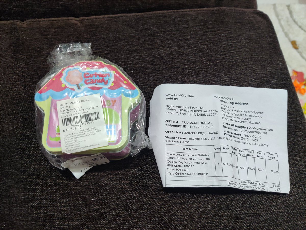 Jha_Shipra's tweet image. @firstcryindia Day by day the quality products available on your store is degraded with unrealistic price and now this is pathetic. 
#firstcry