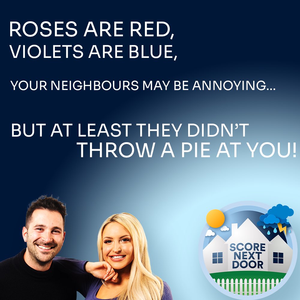 Happy Valentine’s Day… especially to Pieface Shaun! ❤️😅

🗣 <a href="/itsrichwilliams/">Rich Williams</a> | <a href="/eljonesuk/">Emma Louise Jones</a> 
🏡 #JoinTheNeighbourhood