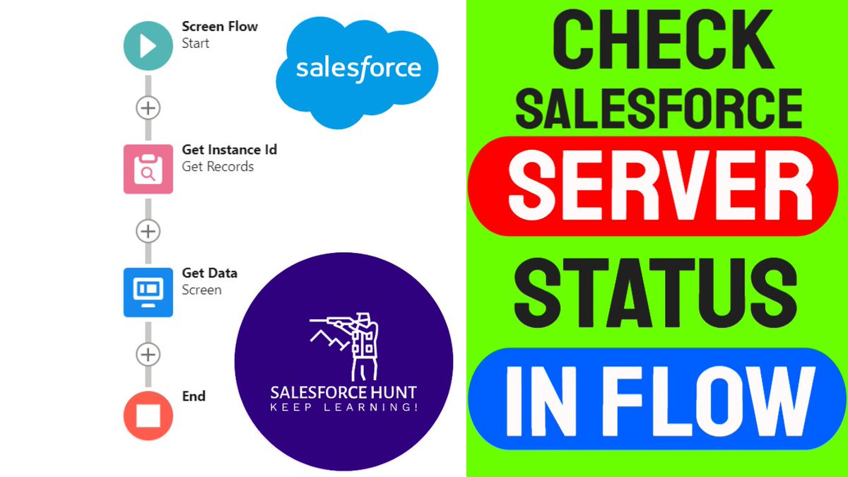 RohitGu83309245's tweet image. 💻Check Salesforce Server Status, Location in Salesforce using Screen Flow
#salesforcehunt #SalesforceFlowBuilder #SalesforceHealthChecker
Video Link here👇
youtu.be/VqRk11dHgQA
🔔 Subscribe to my YouTube channel
youtube.com/c/SalesforceHu…