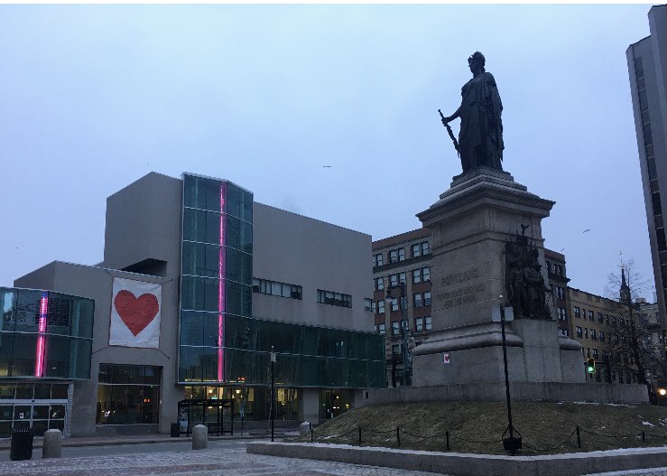 The Valentine Bandit strikes again in Portland.  Since 1976, a person or people, have put paper hearts on the doors, windows and walls of downtown of local businesses to spread the love.

<a href="/WGME/">CBS 13 News</a> <a href="/FOX23Maine/">FOX23 Maine</a>