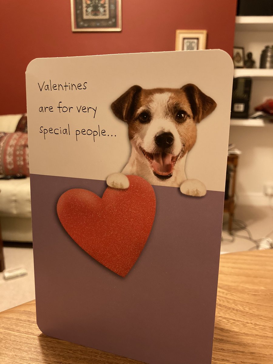 30 years ago I received an anonymous #ValentinesDay card from a young man. Today I received this from friends in Texas. In between I’ve had a flower from #SNCF trains, but not much else. #romantic #love might be unattainable, but kindness is not. That’s what today should be about