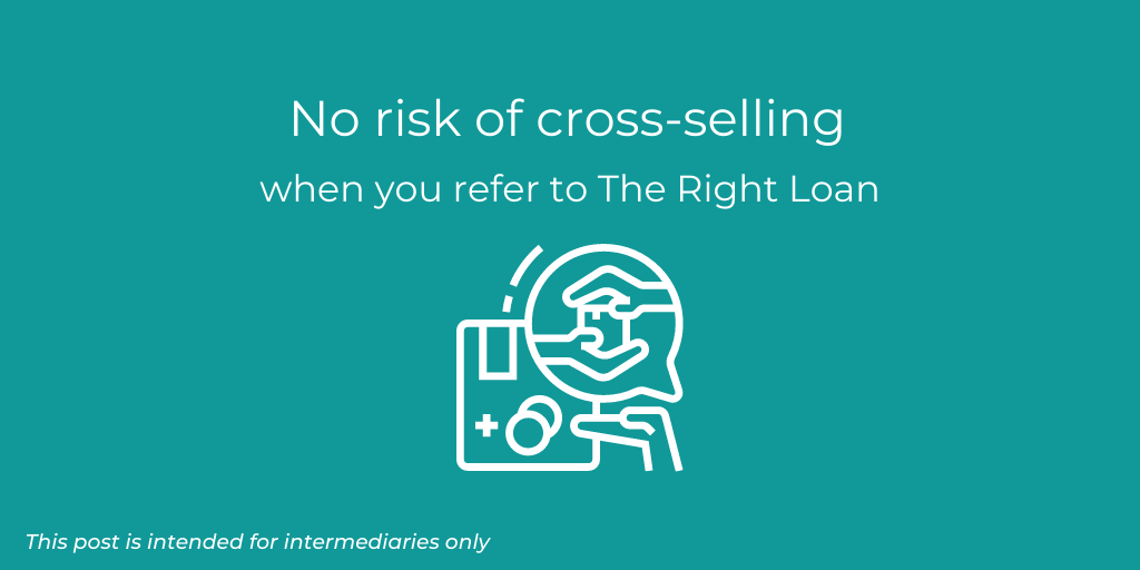 Here’s a little reminder of the benefits of referring to us:

No risk of cross-selling, all staff employed by the network with further opportunities passed back to the introducer.

Email our team – info@therightloan.org