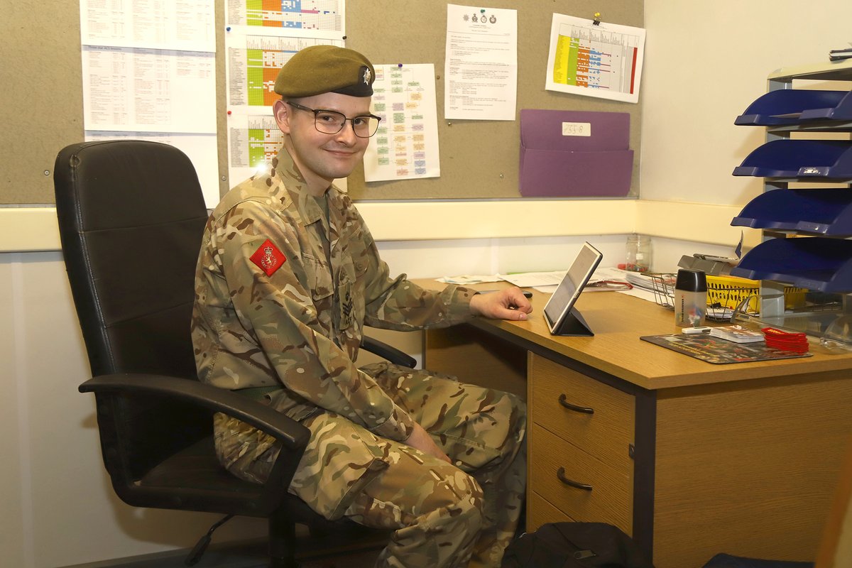 This is a great story from <a href="/CambsACF/">Cambs ACF</a> - SSI Drummond joined the #ArmyCadets as a shy 12-year-old and has progressed to Master Cadet and Detachment Commander! Read his account of this inspirational  transformation here: ow.ly/tNxC50HUc22
Pic Courtesy Cambs ACF