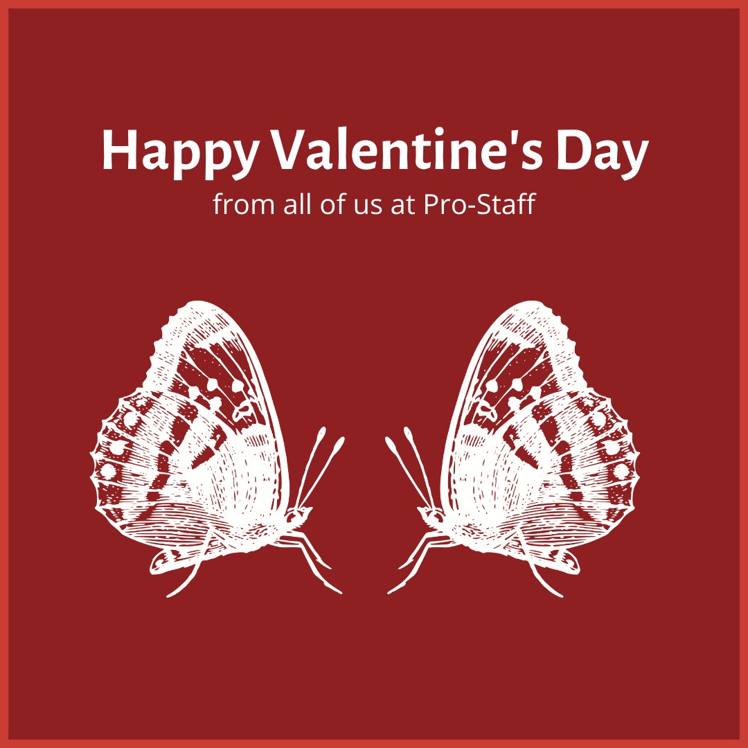 ProStaffPest's tweet image. Happy Valentine’s Day!
🦋  To: You
🦋  From: Pro-Staff