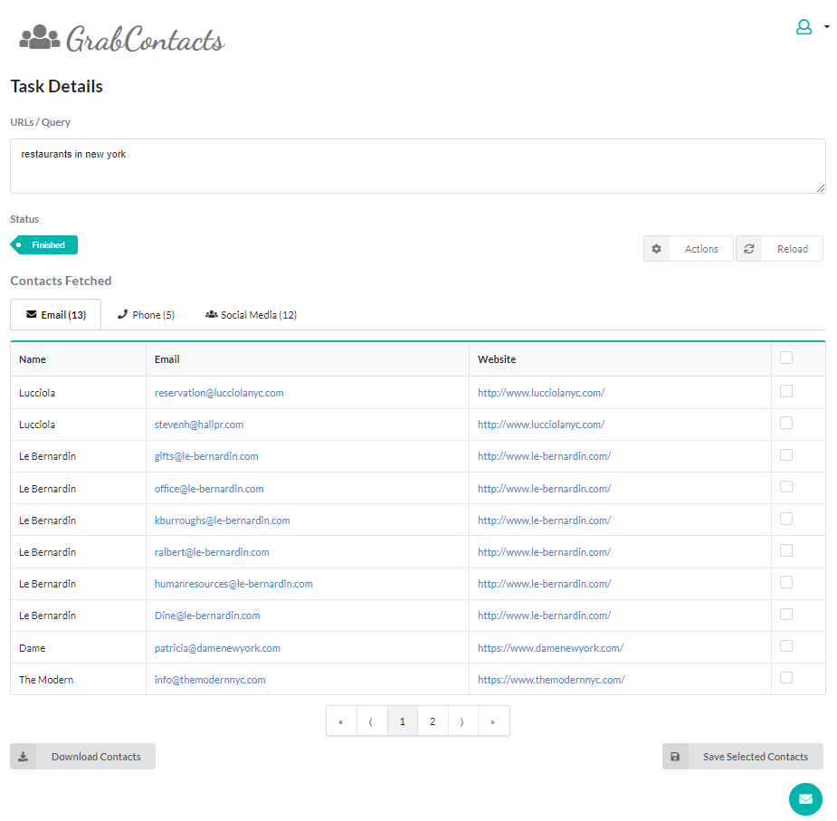 sideprojectors's tweet photo. Side project showcase - check out GrabContacts - Email lead generation made as simple as search - https://t.co/EbVlRvwFE3 @sideprojectors #sideproject #makers #entrepreneur #grabcontacts https://t.co/WNPC1g0mNH