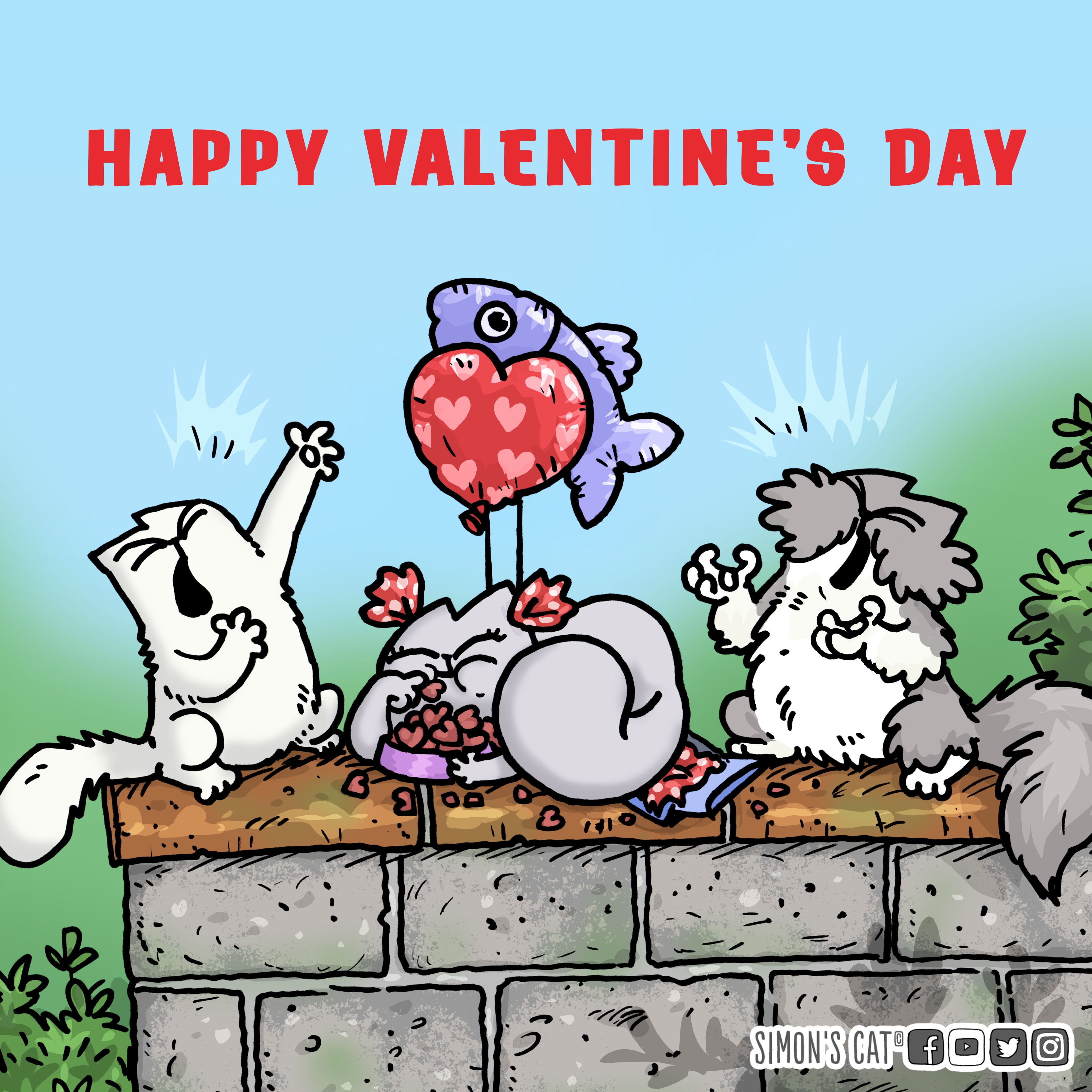Simon's Cat 🐾 on X: Happy #ValentinesDay cat lovers! ❤️😻   / X