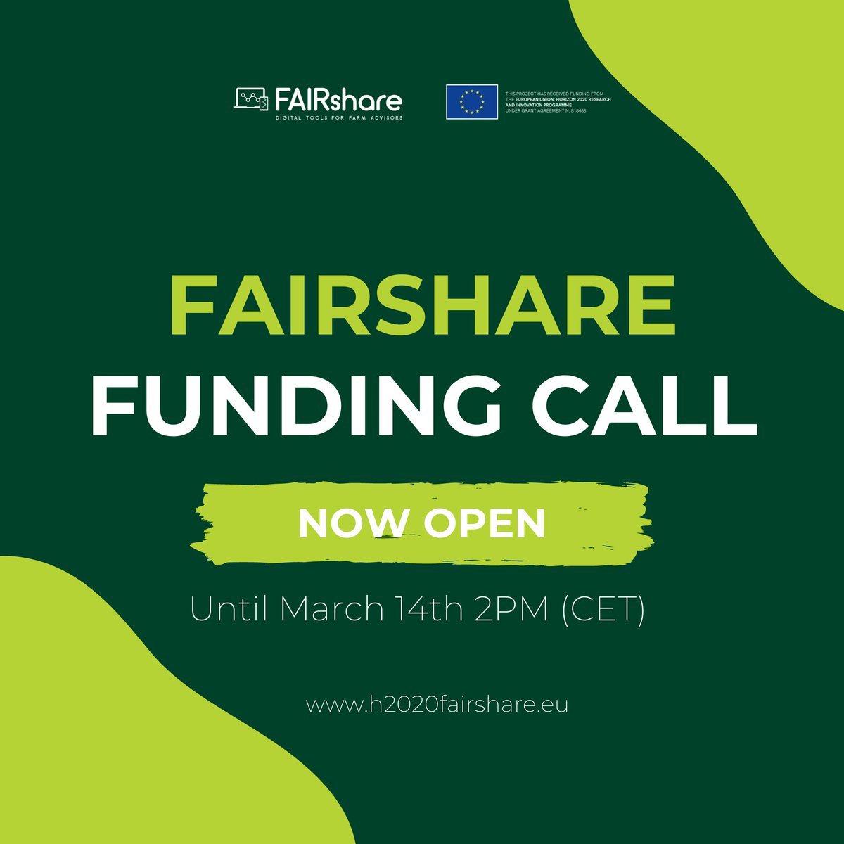 📢Our funding call to support farm &amp; agricultural advisors to embrace #digitaltools is now open! We will fund up to 13 groups of farm &amp; agricultural advisors across 🇪🇺 with up to €30,000 each. To find more details &amp; submit an application see bit.ly/3LrrHOh <a href="/ENRD_CP/">ENRD Contact Point</a>
