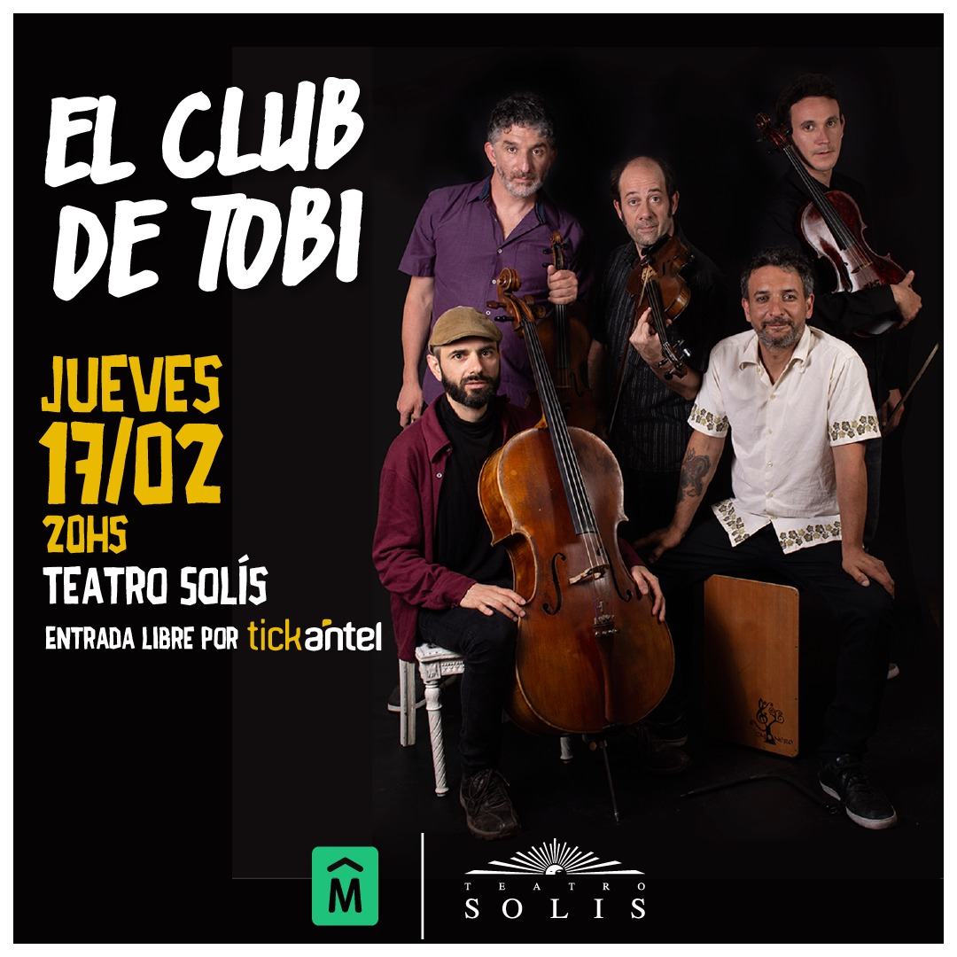 Felicidad!!!
Este jueves estaremos presentándonos en <a href="/TeatroSolis/">Teatro Solís</a> La entrada es gratuita por <a href="/Tickantel/">Tickantel</a> 
Nos vemos ahí!!!!
<a href="/IMcultura/">Montevideo Cultura</a>