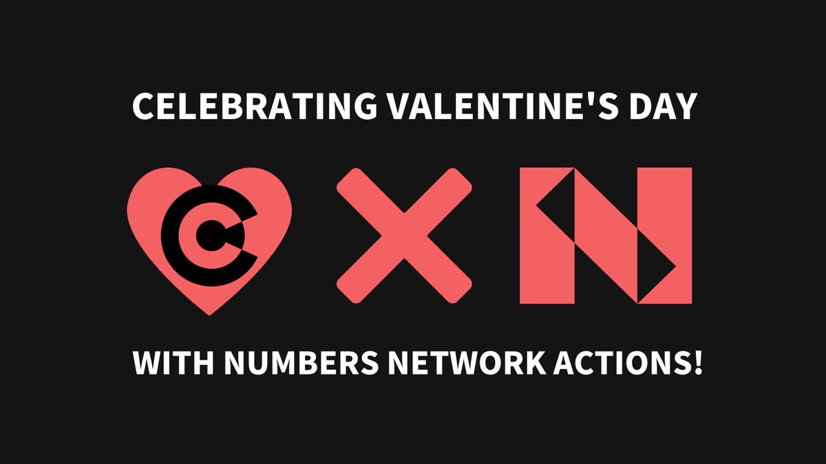 numbersprotocol's tweet photo. Valentine's Sweet #giveaway🎁
We’re making it extra sweet by giving out an additional celebration $NUM to commemorate the official launch of Network Actions ♥️ 

♥️👇Celebrate Together👇♥️
https://t.co/0hMU5ZzSqY
♥️👆3,850 NUM is Waiting Here👆♥️ https://t.co/3l4RtHefR1