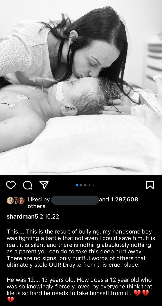 LeenHassounah's tweet photo. If you ever plan on having kids, teach them that bullying is an actual crime. https://t.co/F2vw4XzL4v