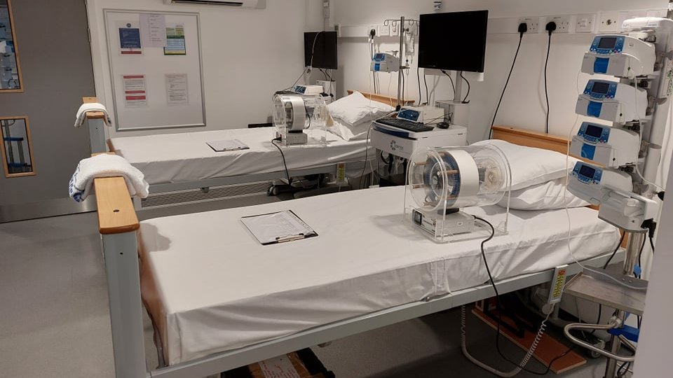 A valentines day special? Room set to run a double test day with <a href="/Marianna__A/">Marianna Apicella</a> looking at microalgae protein in human nutrition. <a href="/uoe_npg/">UoE_NPG</a> #algaeresearch #humanresearch #WomenInSTEM