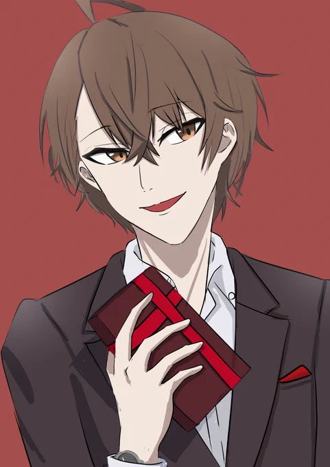 「お返し…期待してて下さいね」 的なイラスト描けた～!!!!