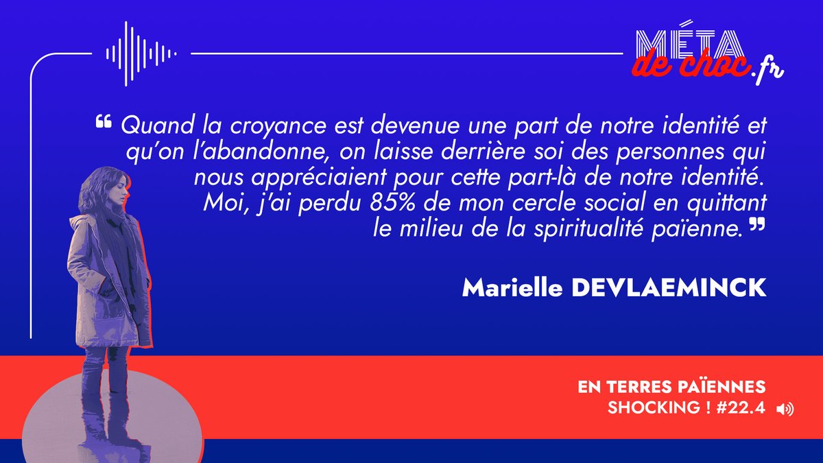 ChocMeta's tweet image. Sortir d'une #croyance implique aussi de quitter tout un milieu social. L'entreprise peut en être d'autant plus éprouvante.

Une #série à écouter sur toutes les applis de #podcast et au bout de ce lien : metadechoc.fr/tree/ #déconversion #témoignage #famille #solitude