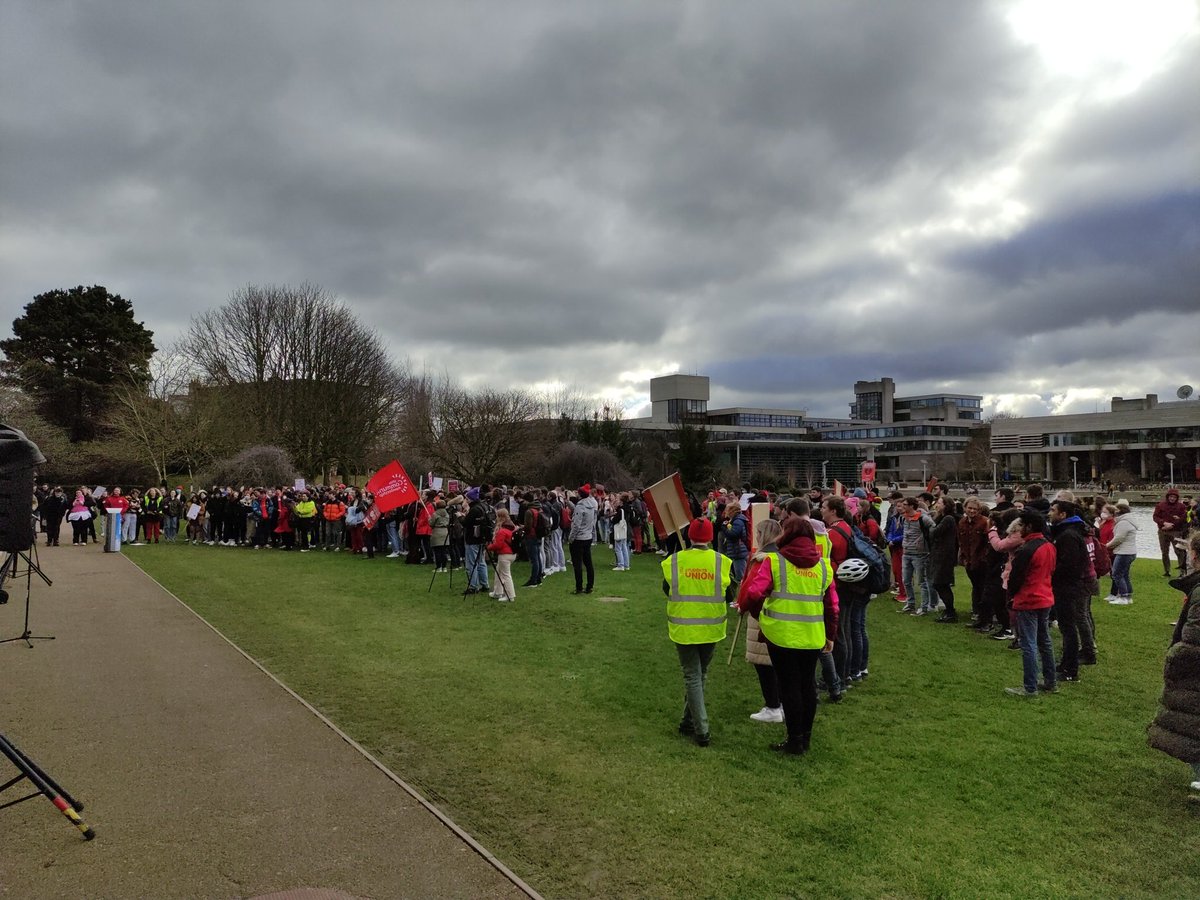 CollegeTribune's tweet photo. Numbers have surged as the protest sees turnout from multiple trade unions @ifut, @SIPTU and Unite. #ItsNotMeItsUCD #UCDNews https://t.co/fwKtcorMK4