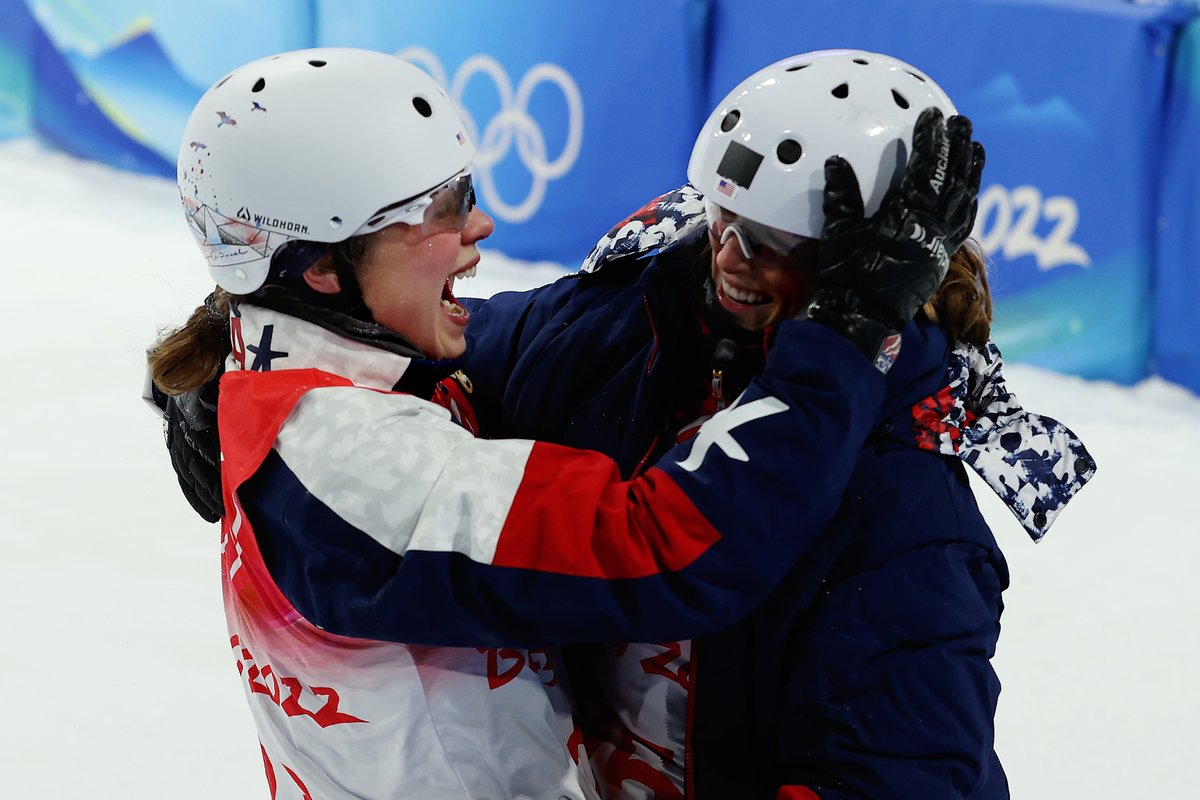 Megan Nick is bringing home BRONZE! 🥉 WE CAN'T BELIEVE IT! || <a href="/TeamUSA/">Team USA</a> #Beijing2022
