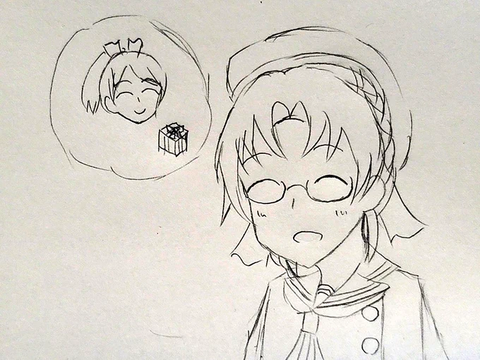 バレンタインデー平戸ちゃん 
