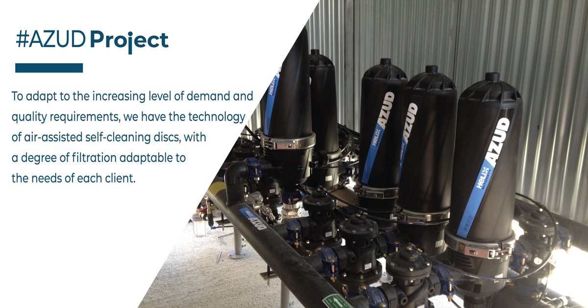 AZUDWater's tweet photo. The southeast of Spain is an area of great water scarcity, so the use of water in agriculture is an obligation. Check out this #AZUDProject on the regeneration installation of treated water & download the New European Regulation.
📄⬇ https://t.co/WneGlNhBlh
#AZUDIsMuchMore #AZUD https://t.co/KVZ12T11Dl