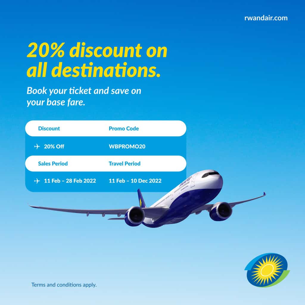 TchapTchapNow's tweet photo. Don't wait any longer!! Book and enjoy your flight! 
#RwOT #TchapTchap #traveling #TravelTheAds https://t.co/9Fal19oAo8