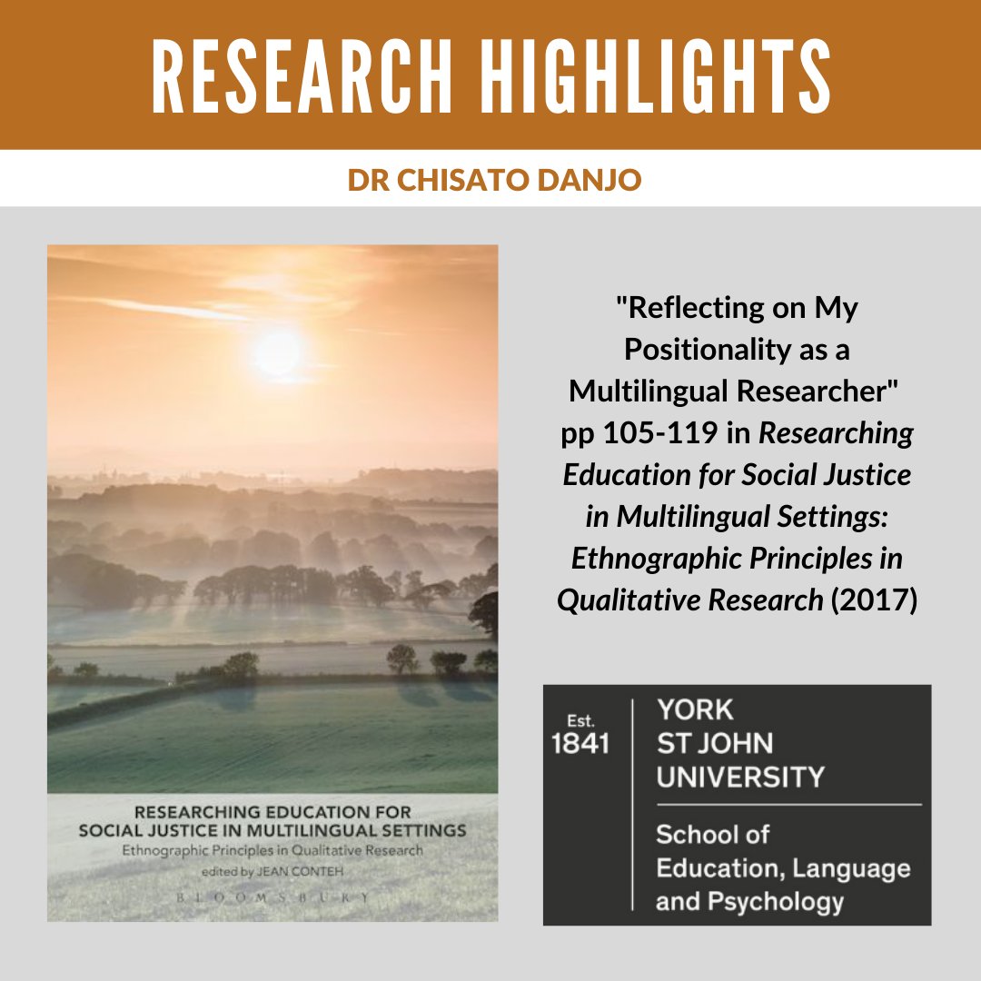 ysjschoolofelp's tweet photo. Today's fascinating Research Highlight is from Dr Chisato Danjo in the School of Education, Language and Psychology at York St John University.

For more on this, and other research conducted by out expert staff, visit our blog!

https://t.co/JBxN36Lgu5 

#ELPResearchHighlights https://t.co/vhfzdkT0eI