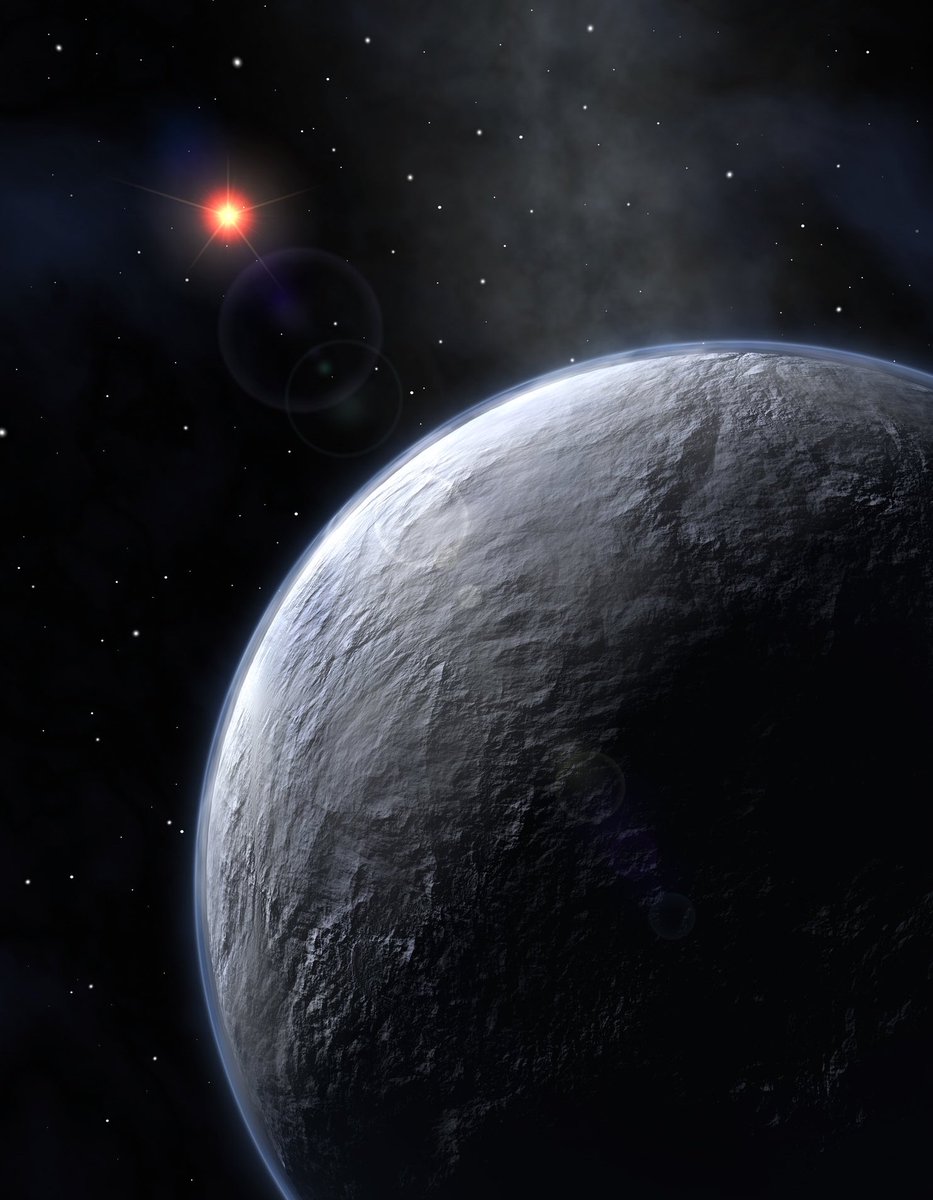 latestinspace's tweet photo. NEWS 🚨: Scientists say they’ve found, near a dying sun, a planet that could be capable of supporting life.

via @esa
(Artist render) https://t.co/mRUweXJ6Tf