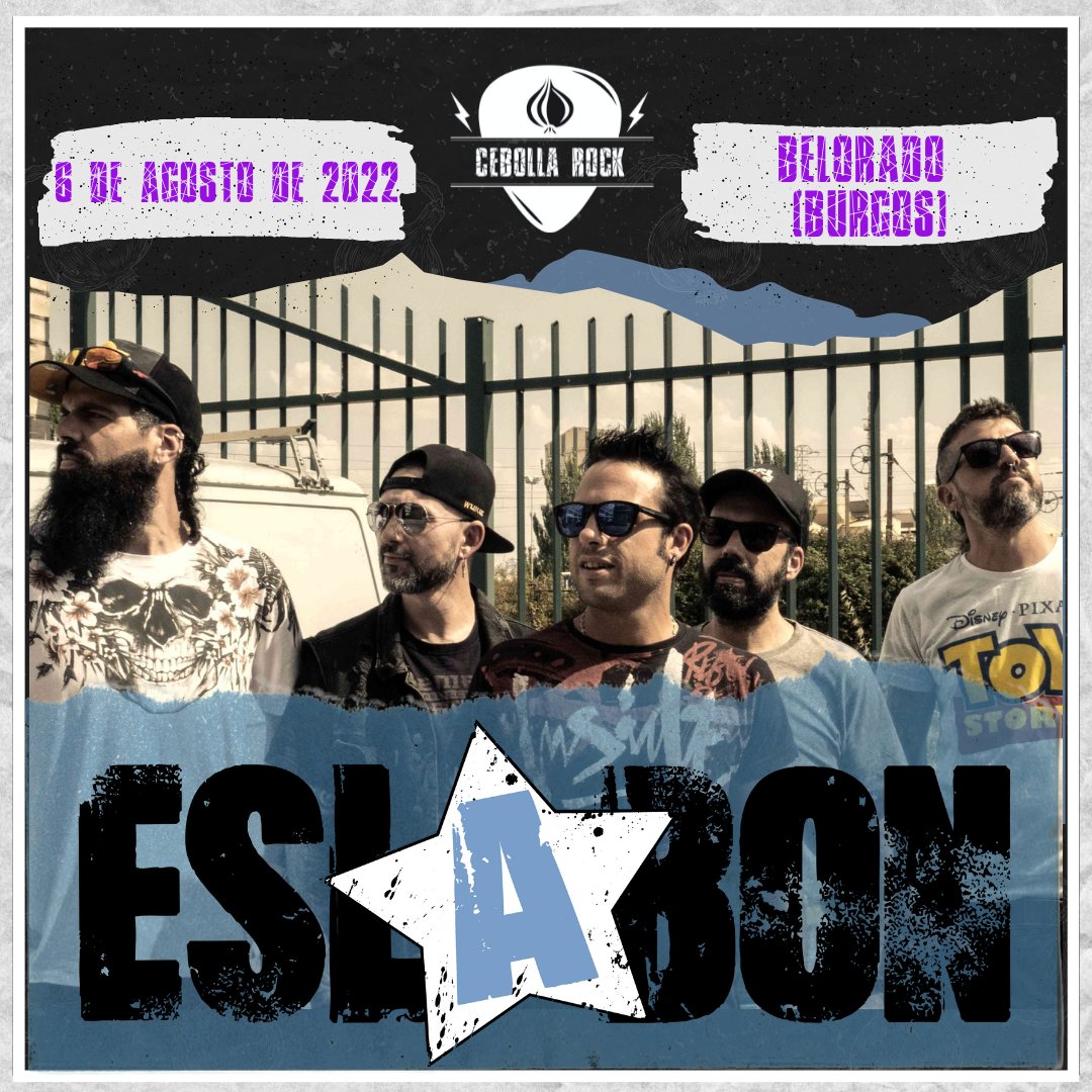 🔥ESLABÓN🔥

▶️No podían faltar en el #CebollaRock2022 nuestra familia de <a href="/eslabonburgos/">Eslabon</a>, por supuesto que no! ⚡️¡¡Estarán en Belorado el 6 de Agosto haciendo que nos movamos de lo lindo!!⚡️

¡Ganazas de quemar el escenario con ellos!

#Eslabon #programadosparalapereza  #Belorado