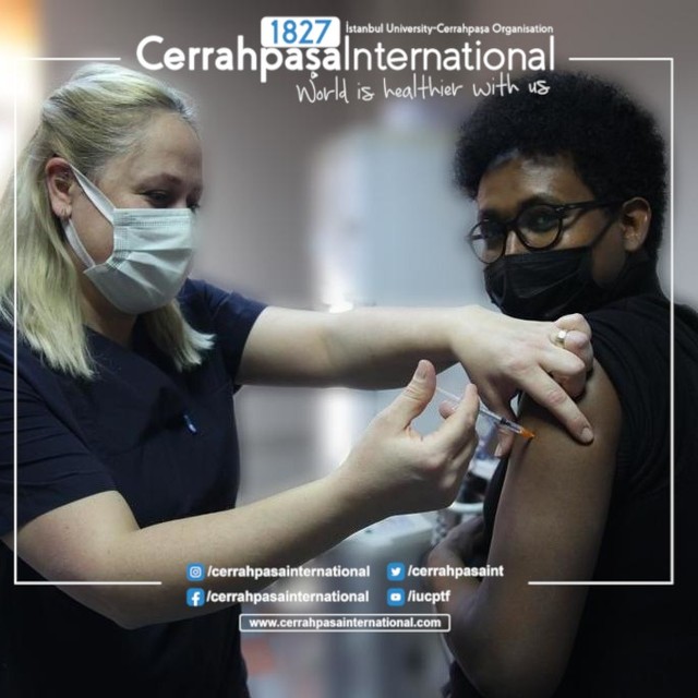 cerrahpasaint's tweet photo. Grab Your Passport &amp; Get Vaccinated 💉

Time for booster!
COVID Vaccination is available for
✔️ Travelers
✔️ Visitors
✔️ Tourists

#cerrahpaşatıpfakültesi #cerrahpaşainternational
#cerrahpaşaonlinedoktor
#vaccinationdone✔️ https://t.co/oQZP163VU3