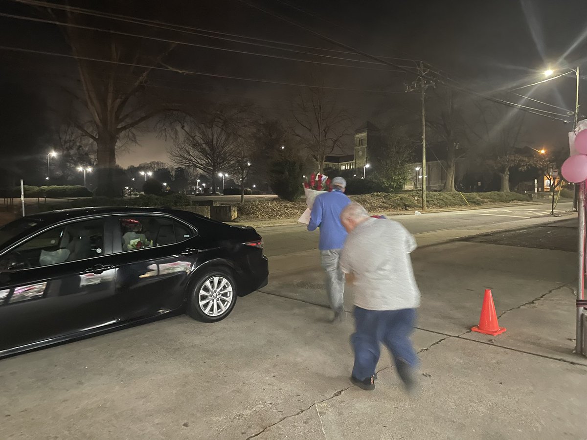 Bright and early! Fallon’s Flower’s will deliver 1500 hundred arrangements today! They started at six this morning. If you need flowers - you can still order &amp; come to the store and pick some up!