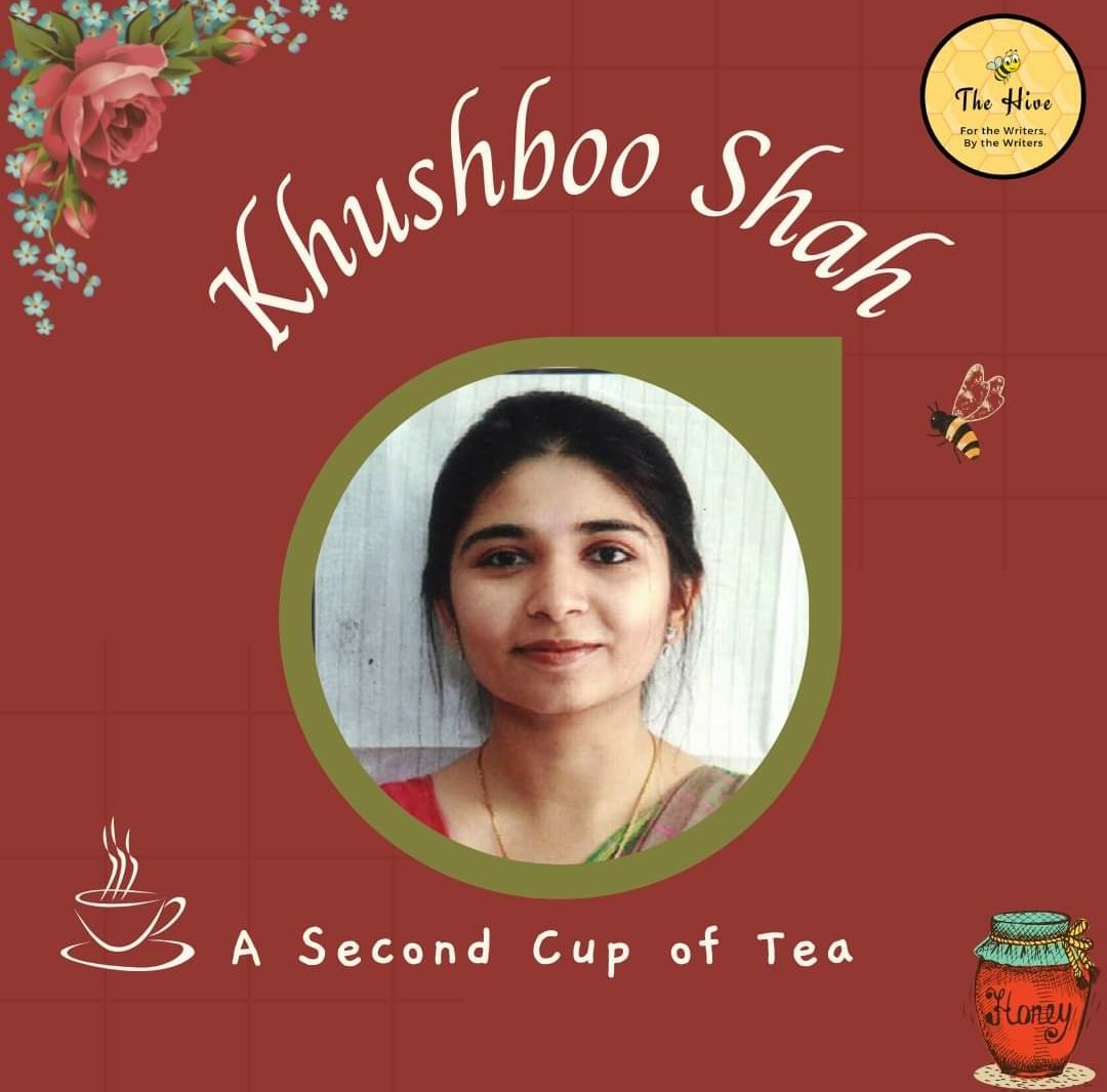The_Hive13's tweet photo. #asecondcupoftea #authorreveal Here's the last author reveal for A Second Cup of Tea. Welcome onboard, Khushboo Shah.
#WritingCommunity 
#writerscommunity https://t.co/JoWhSIV9Fj