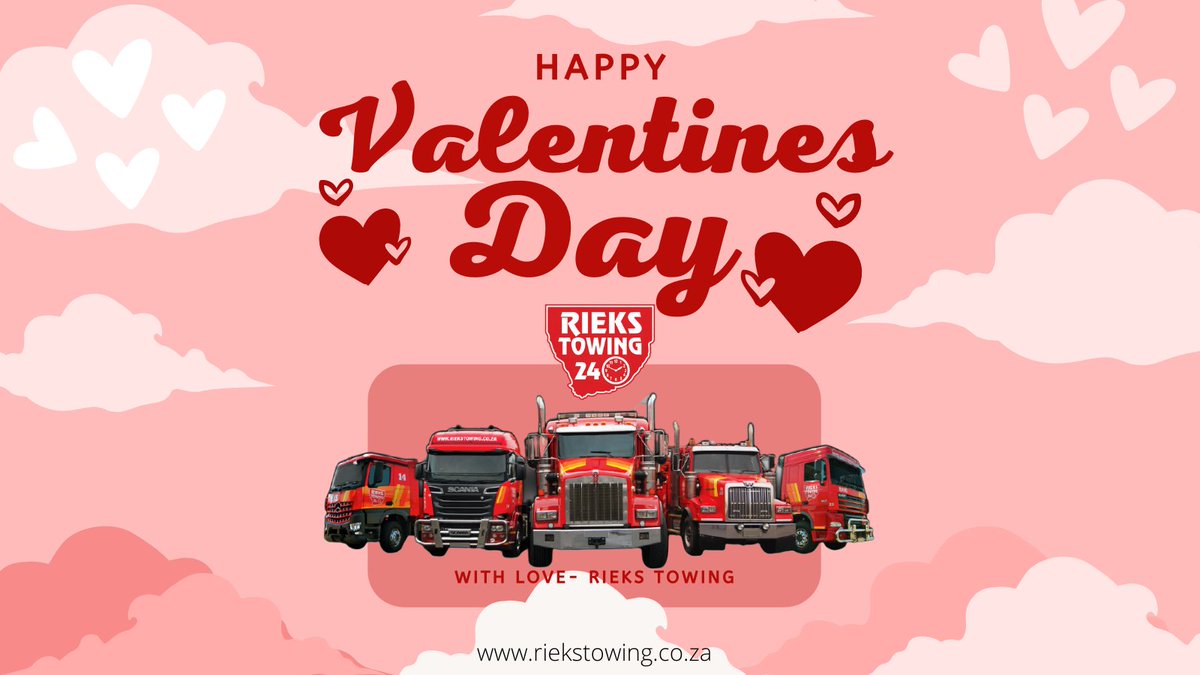 Rieks_Towing's tweet photo. Happy Valentines Day from the Rieks Towing Team💞

National Hotline: 086 107 4357
https://t.co/DbcXcVKehb

#ValentinesDay2022 #towing #rieks #towingandrecovery https://t.co/hhQT9CvkR8