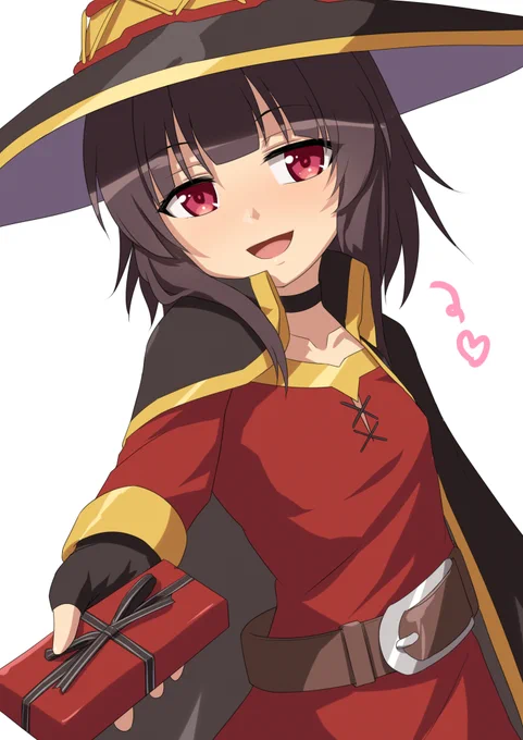 真っ向乙女バレンタインめぐみん
#このすば #めぐみん 