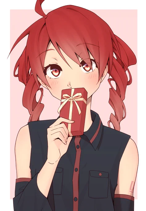 「どーしよっかなー?」 #重音テト #バレンタイン #HappyValentinesDay2022 