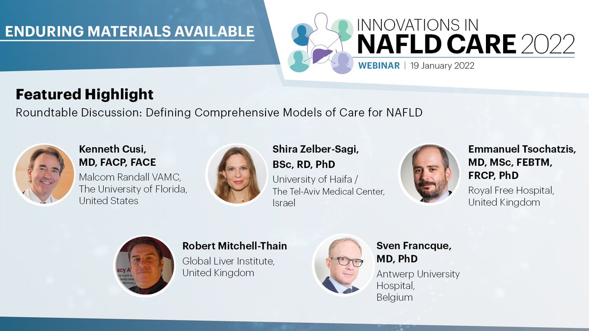 Academic_MedEdu's tweet photo. Explore the #EnduringMaterials from the popular #NAFLDCare webinar & dive into the global multidisciplinary discussion on defining #ModelsOfCare for #NAFLD!
View materials >> https://t.co/fo8sccIA3o
#LiverTwitter #Hepatology #LiverHeath #PatientAdvocacy #obesity #NoNASH https://t.co/pKZmBEvBJw