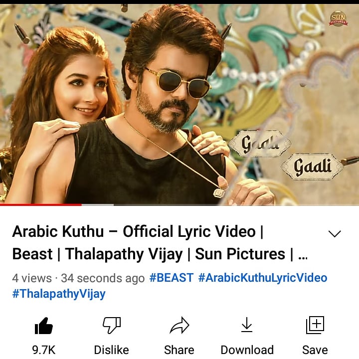 imVineethkumar's tweet image. #ArabicKuthu #1view by @imVineethkumar 🔥🔥🔥
@TeluguVijayFans
