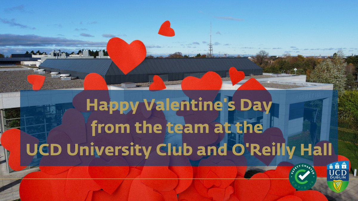 UCDconference's tweet photo. Happy Valentine's Day from #OReillyHall https://t.co/QehoMthat3